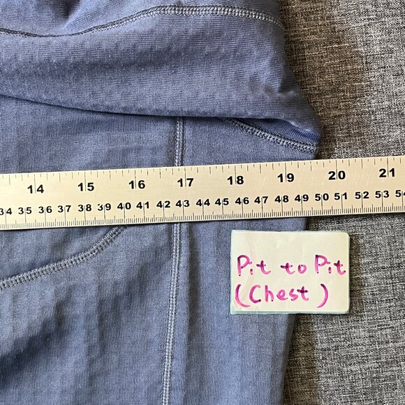 Patagonia R1 Fleece Half Zip Polartec Pullover - Women's Size M - Blue - Picture 10 of 15